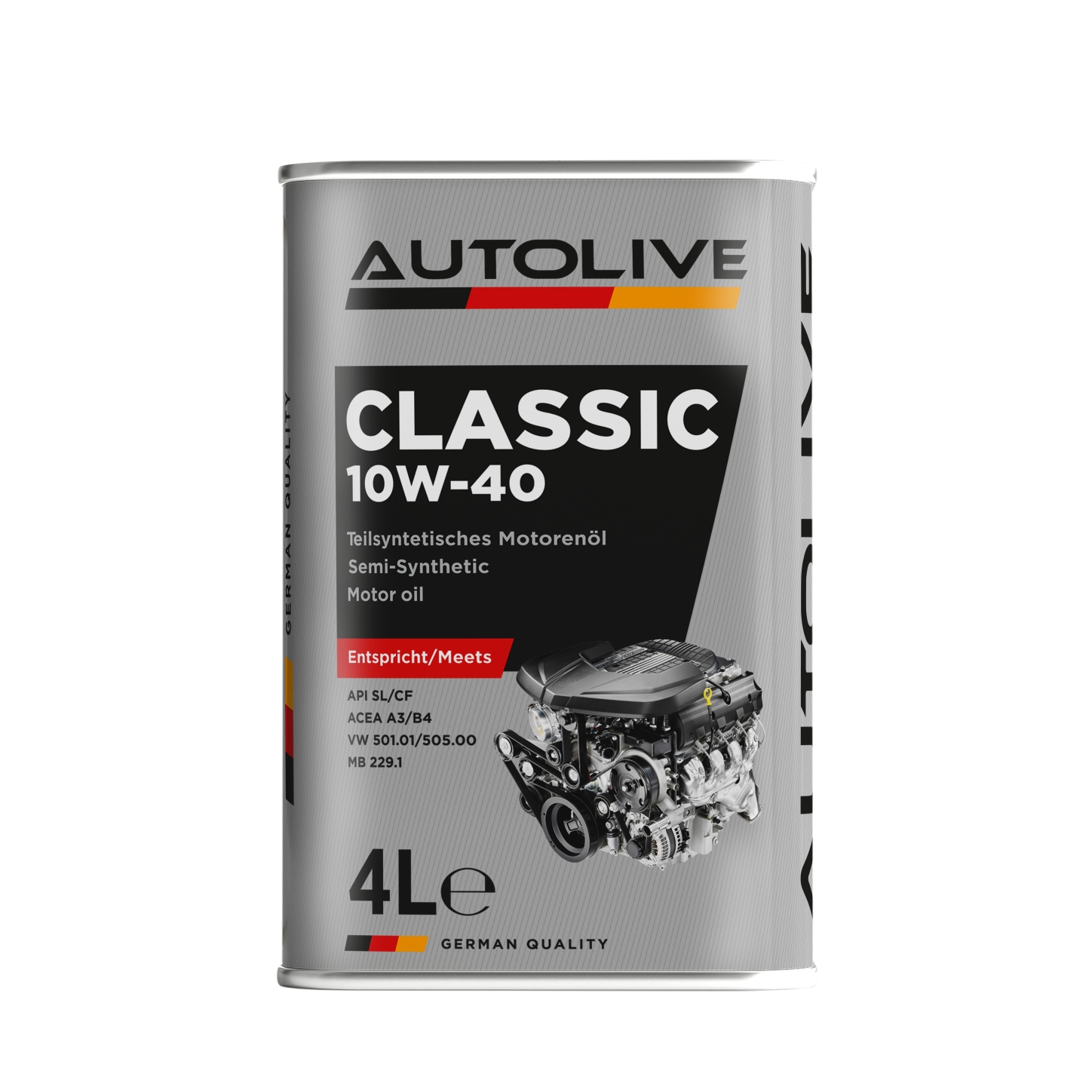 

Olej półsyntetyczny Autolive Classic 10W40 Sl 4L