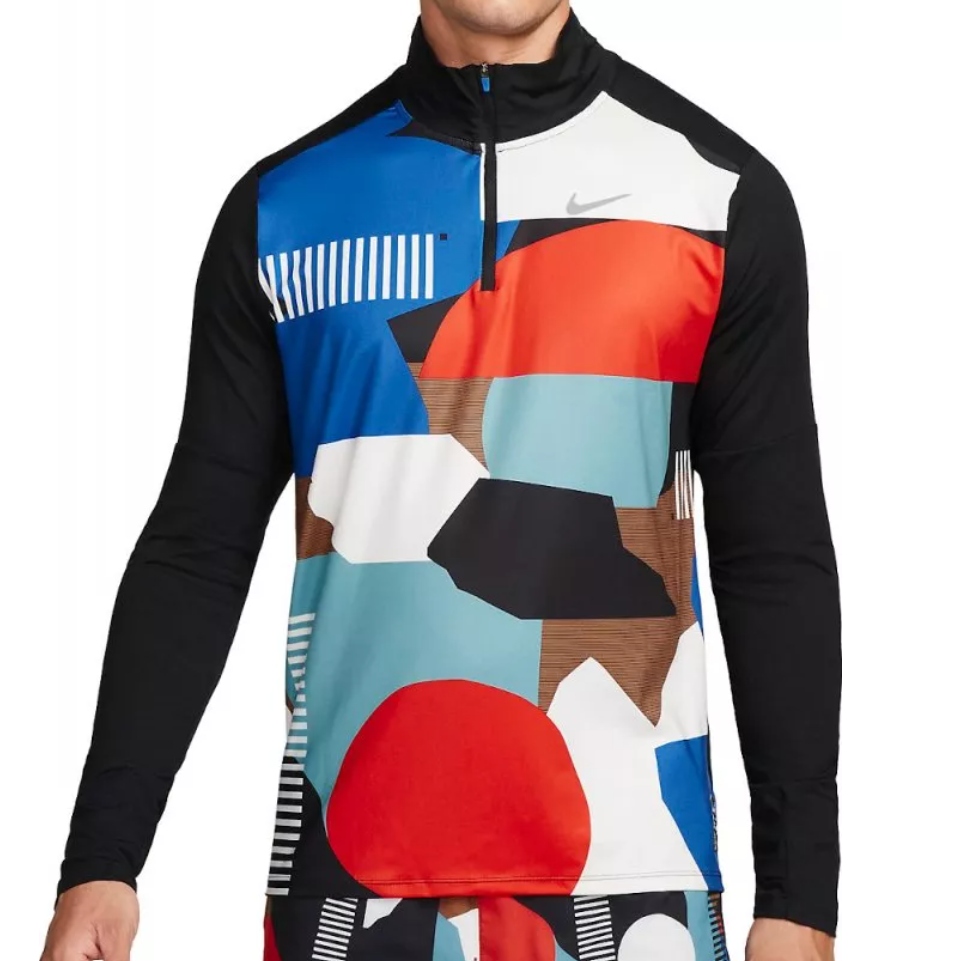 Męska Koszulka Longsleeve Nike Air Hola Lou Running Dri-FIT DQ4720-010 L