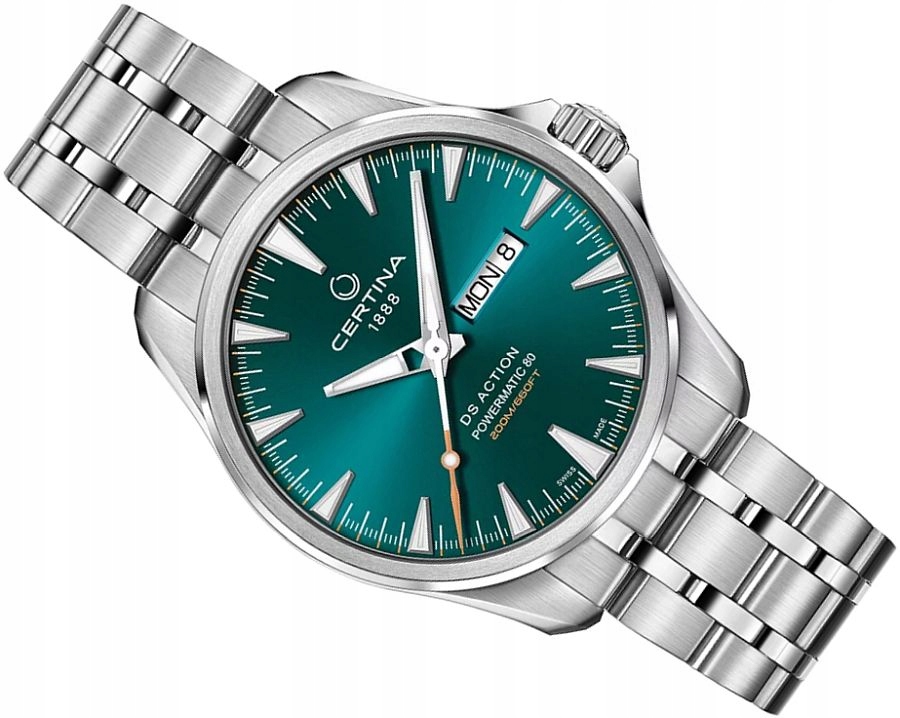 Švýcarské Pánské Hodinky Certina Premium Powermatic 80 Ds Action Ø41 mm