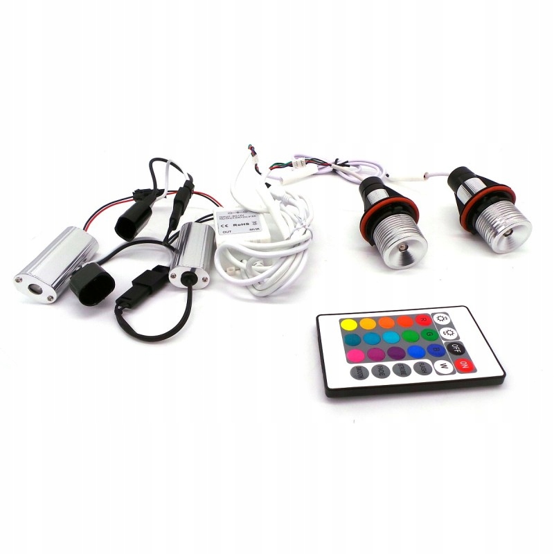 E39 LED RGB do ringów BMW 2szt kolory + pilot Rodzaj LED