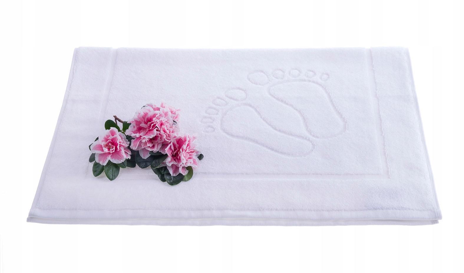

Ręcznik stopka biała Prestige 50x70 dywanik 650gsm