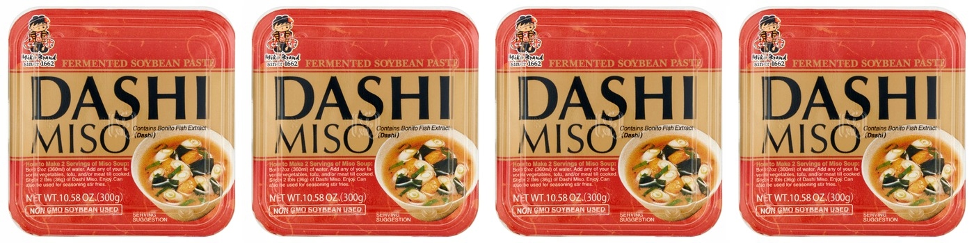 4x 300g Mj miso dashi pasta