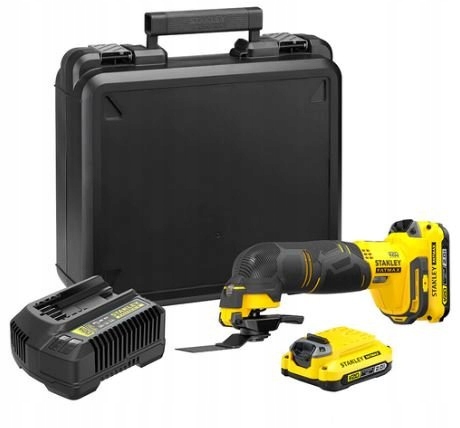 Narzędzie Wielofunkcyjne V20 2x2AH+ŁADOWARKA 2A Stanley Fatmax SFMCE500D2K