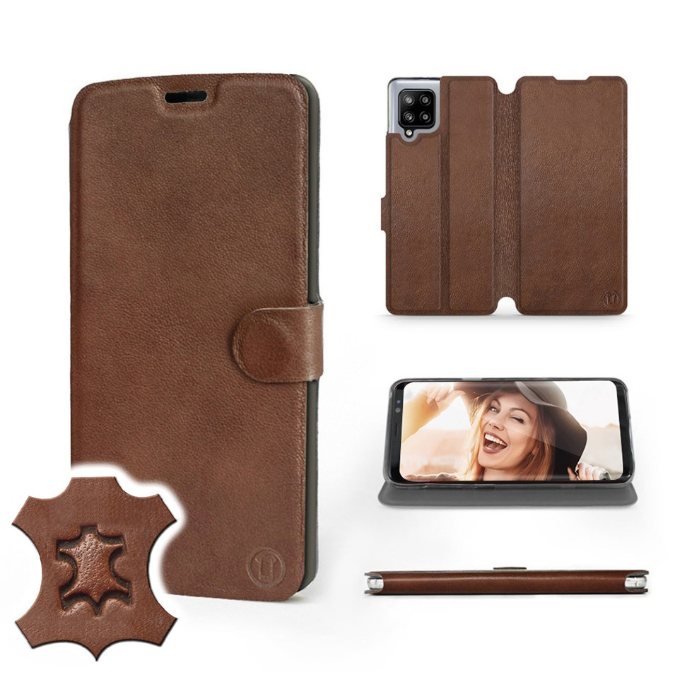 

Etui Mobiwear do Samsung Galaxy A42 -Brown Leather