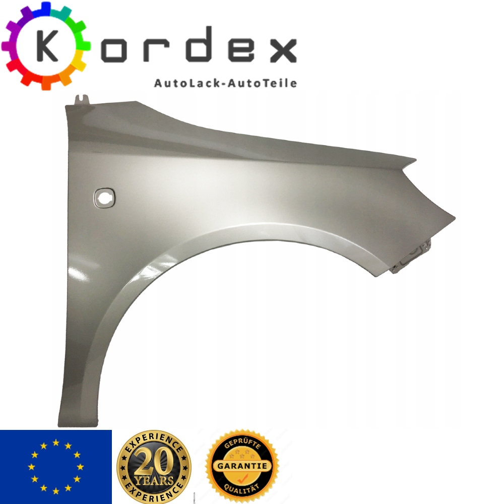 Blatník Skoda Fabia II 5J Roomster Barva LF8F 07-15 Pravý Přední