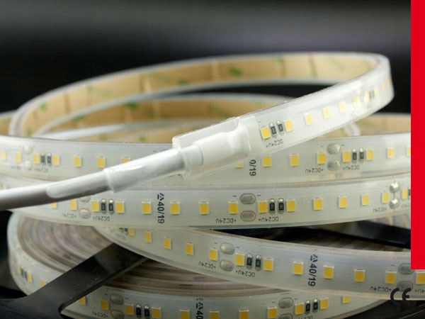 

Taśma Led Zewnętrzna 9,6W24V IP68 5M Zimna 6200K