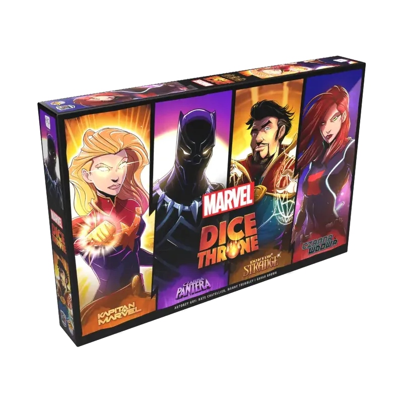 Gra planszowa Dice Throne Marvel 2 Lucky Duck Games Nowa polska wersja