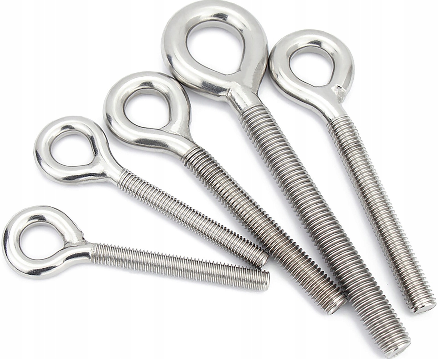 KOŃCÓWKA OCZKOWA M8 PRAWA ŚRUBA RZYMSKA 8mm ŚCIĄGACZA NAPINACZA NIERDZEWNA