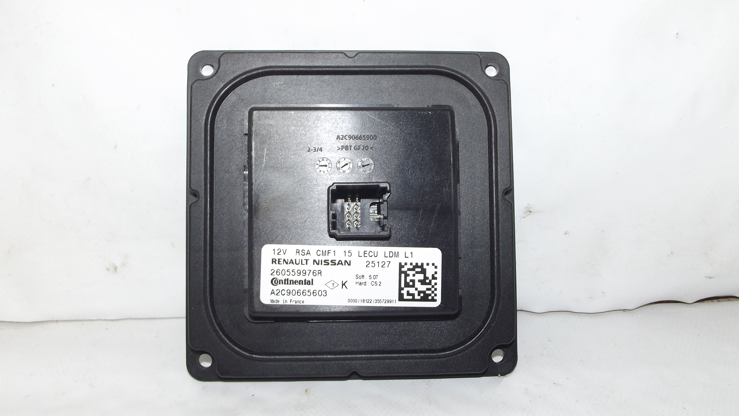Renault Captur modulo Centralina LED 260559976R
