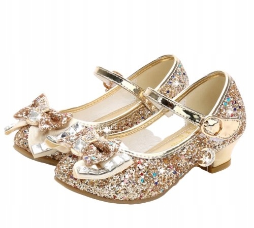 

Błyszczące Pantofelki Balerinki Buciki Buty 18,2CM