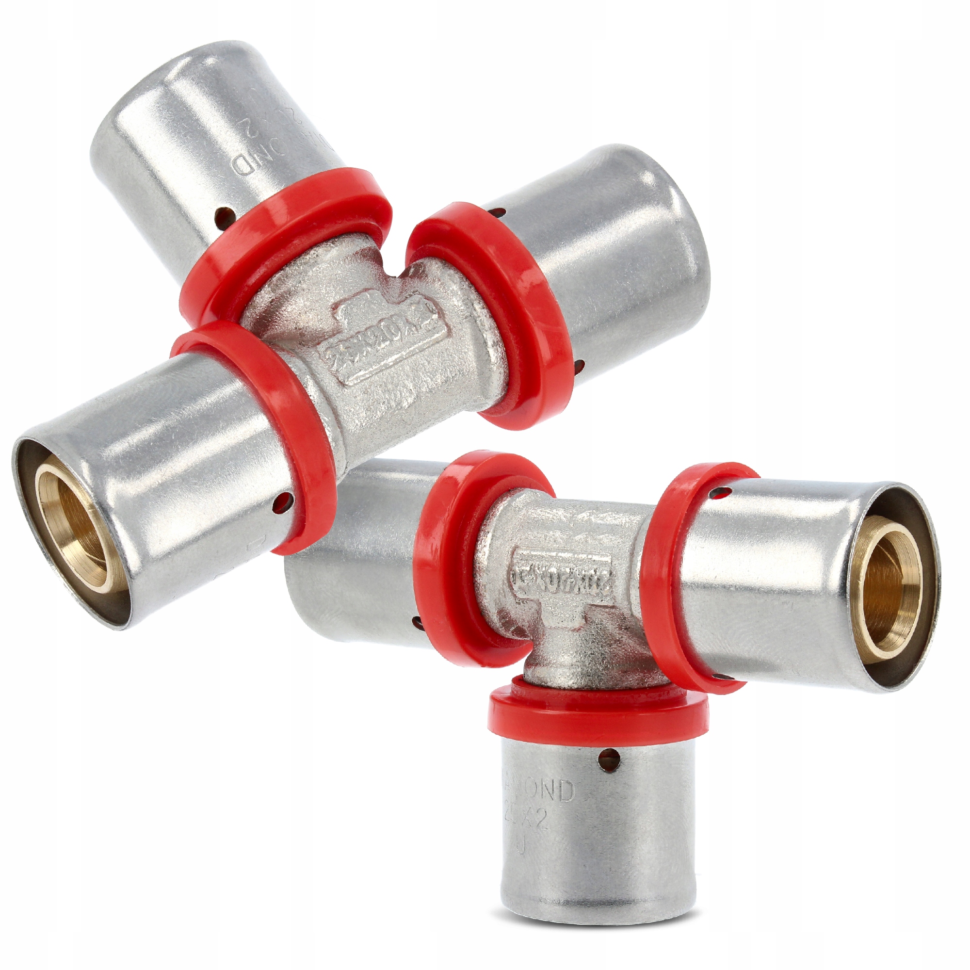 Trójnik PEX 20 mm ZAPRASOWYWANY Zaciskany Złączka Łącznik Rur Wody PRESS Zastosowanie inne