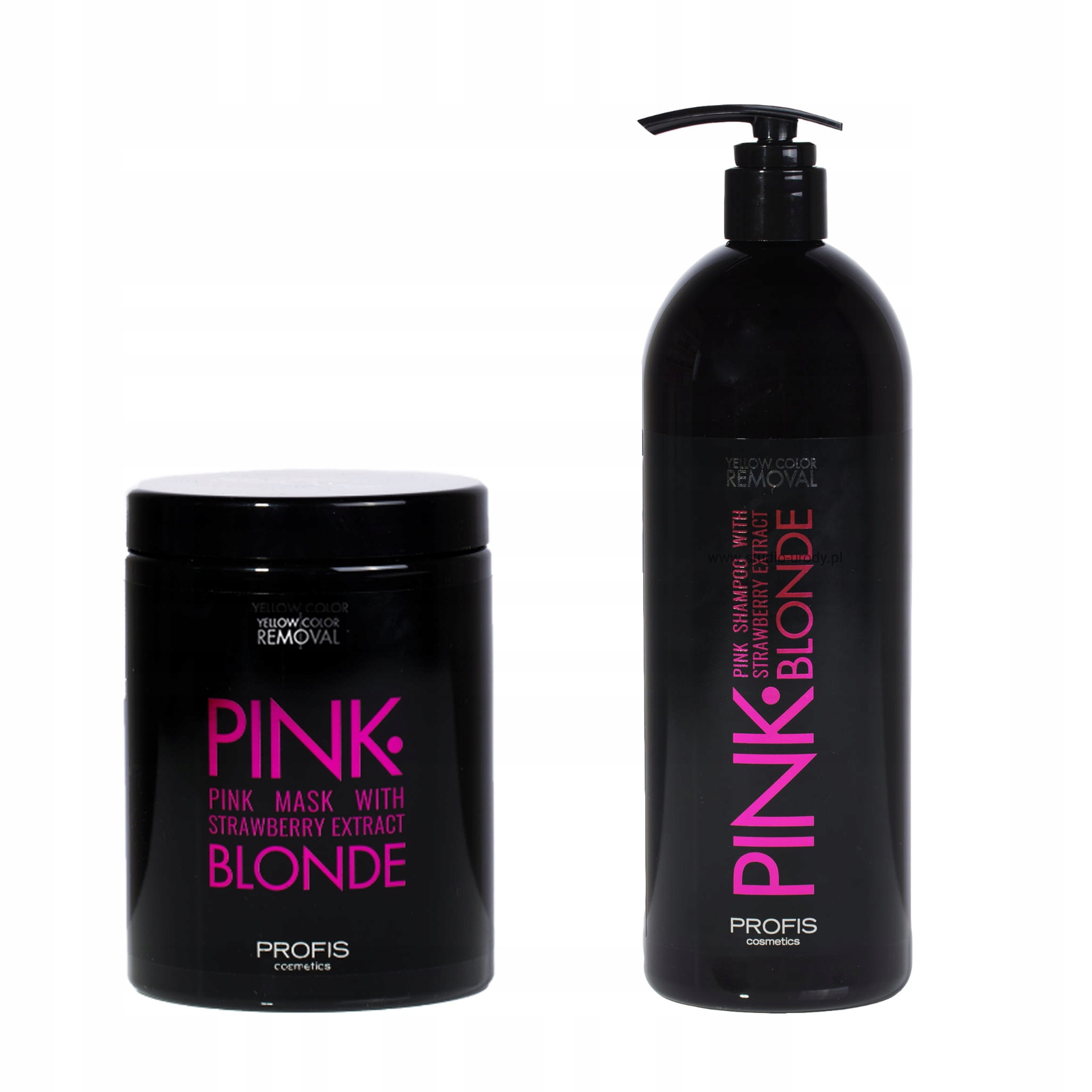 

Profis Pink Blonde Zestaw Szampon+maska Truskawka