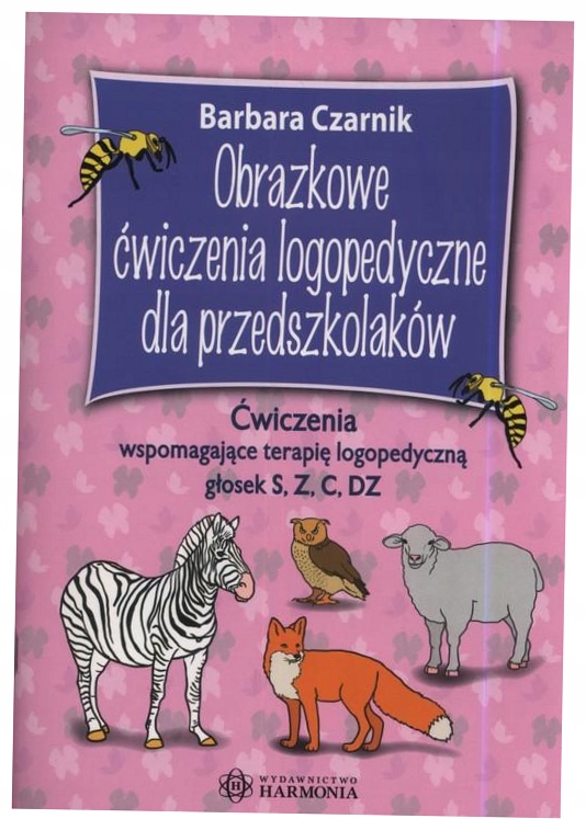 Obrazkowe ćw. log. dla przedszkolaków. S, z, c, dz