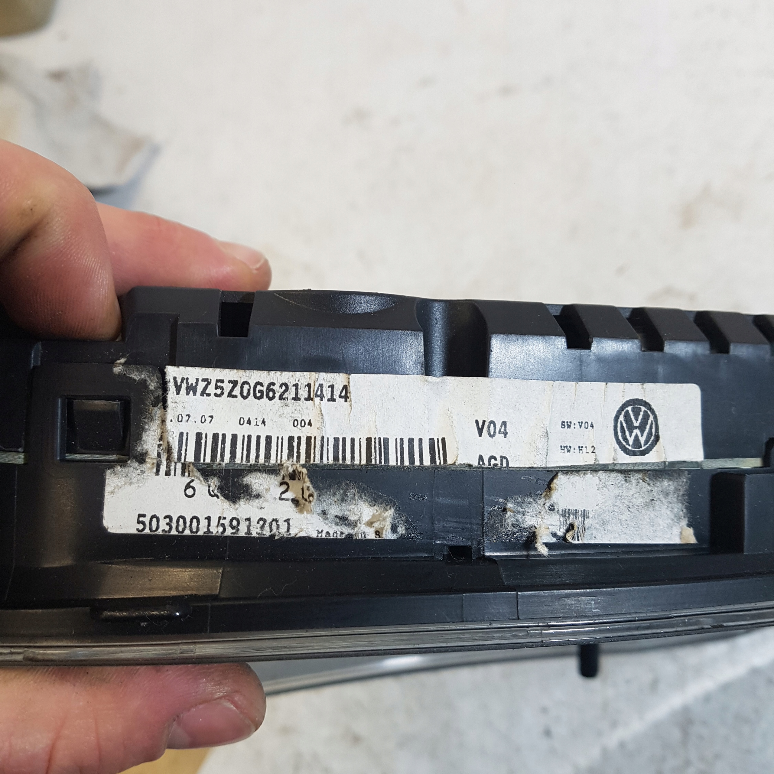 dials dials VOLKSWAGEN POLO 4 1.4 TDI