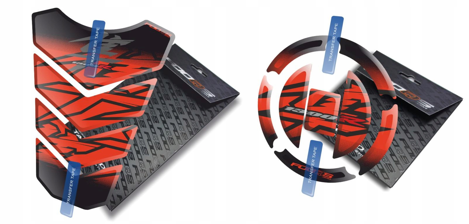 Tank-pad Cap-pad od firmy Fooqs pro Suzuki Gsx 1300-R Hayabusa Oranžový