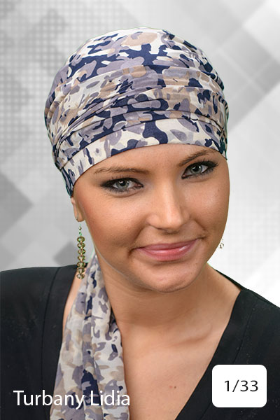 CHUSTA BASIA SZYFON Turbany LIDIA 1/33 Marka inna