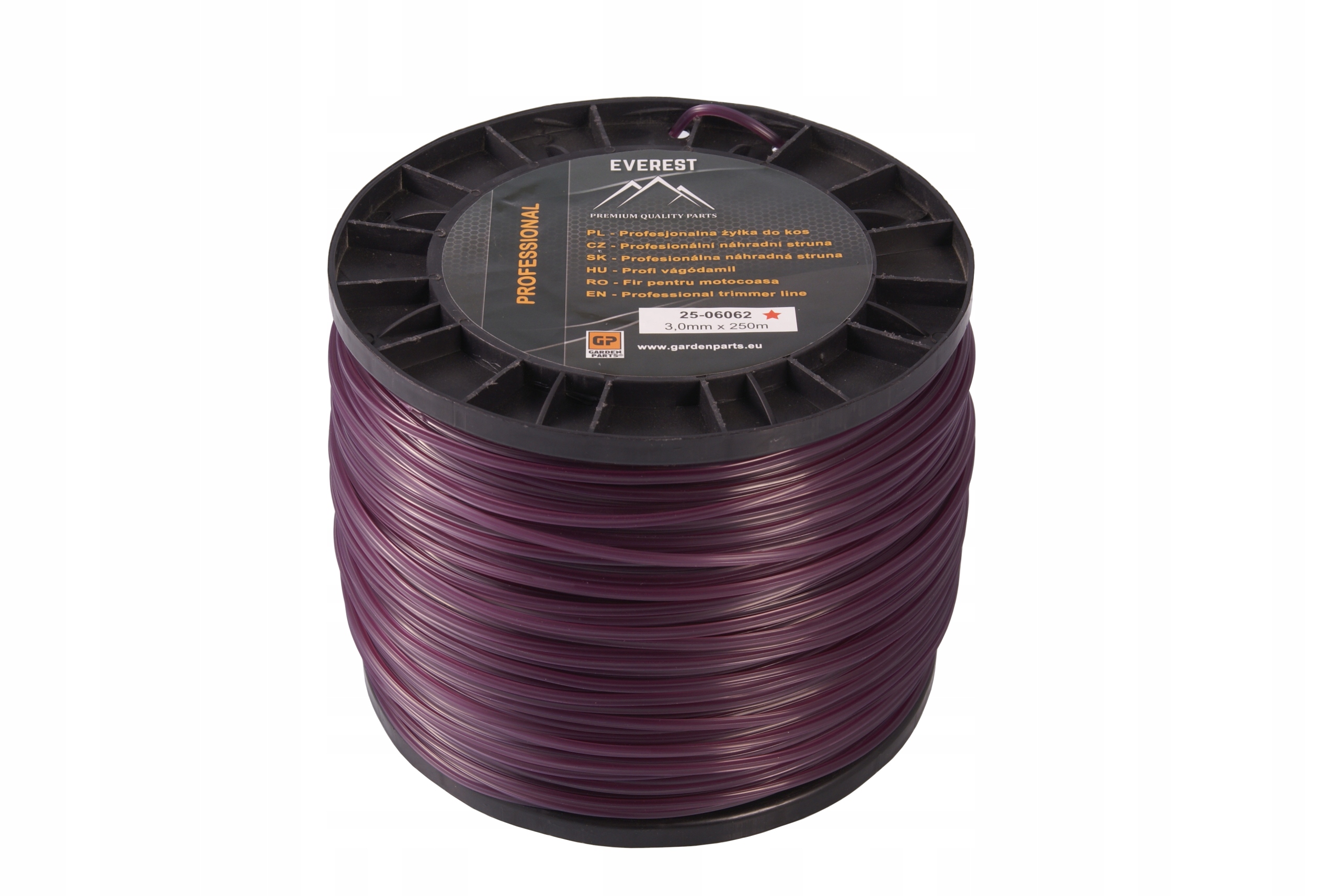 Žací Struna Kosy Hvězdička 3,0 mm 250 m Fialová