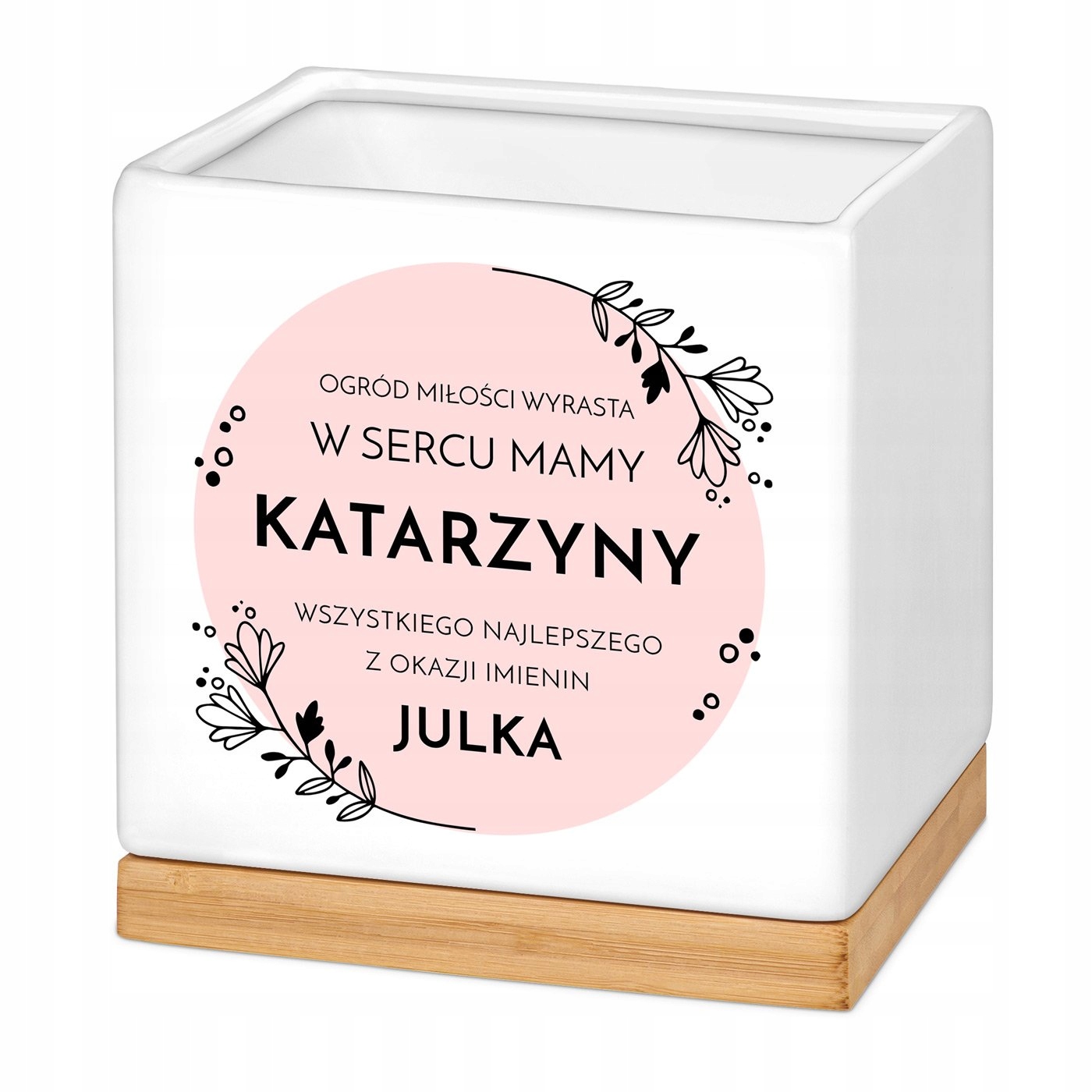 

Doniczka Osłonka Ceramiczna Dla Mamy