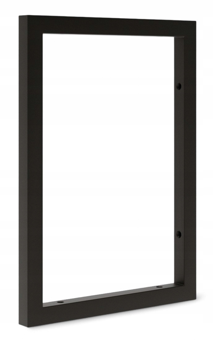 Podstavec pro závěsnou poličku Loft 34 cm x 24 cm, černý