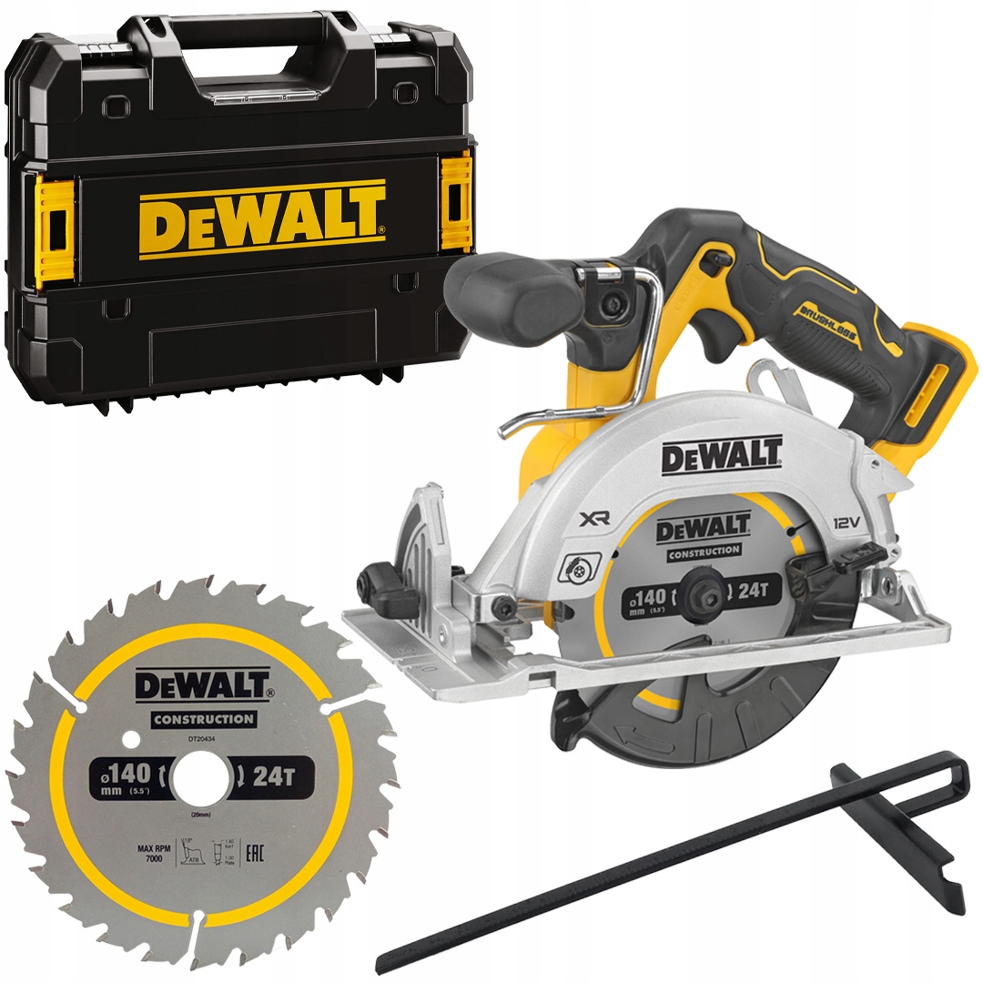 

Pilarka tarczowa 12V 140mm DeWALT DCS512NT