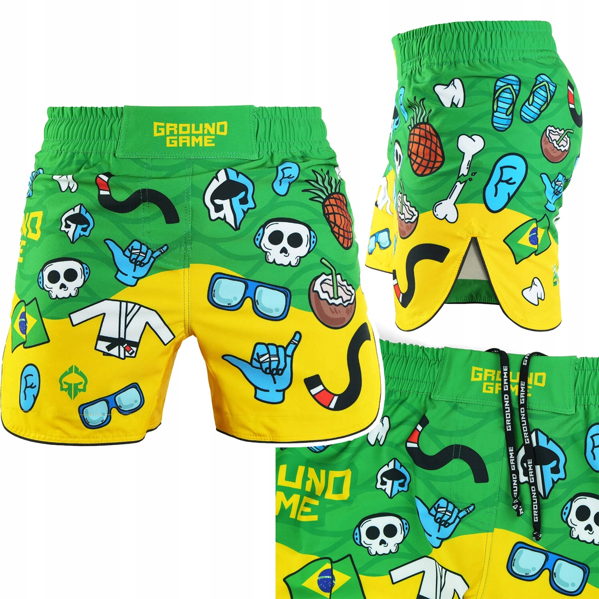 Spodenki lekkie treningowe męskie Ground Game Copacabana r. XXL