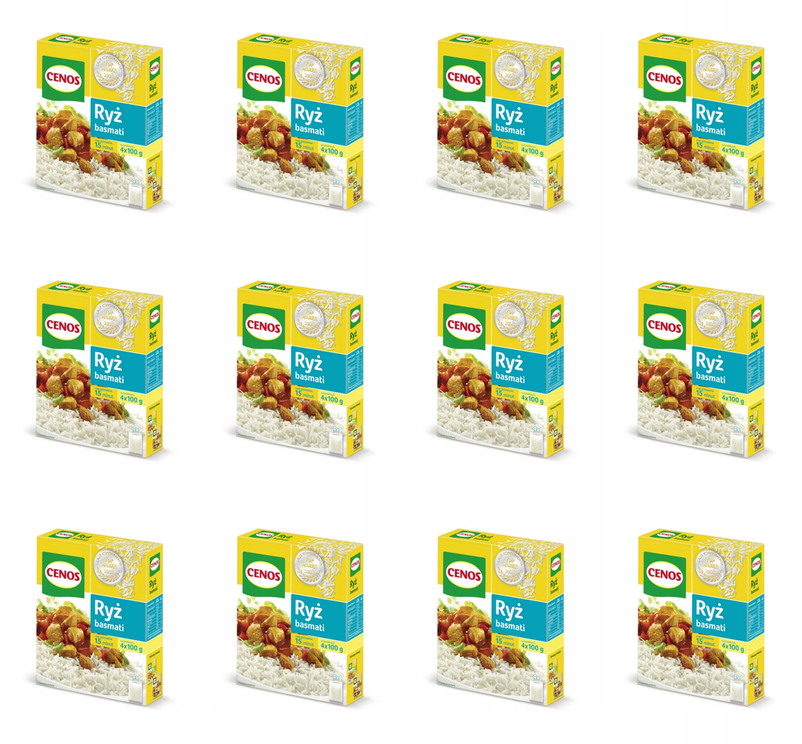 Rýže basmati 4 x 100 g Cenos X12