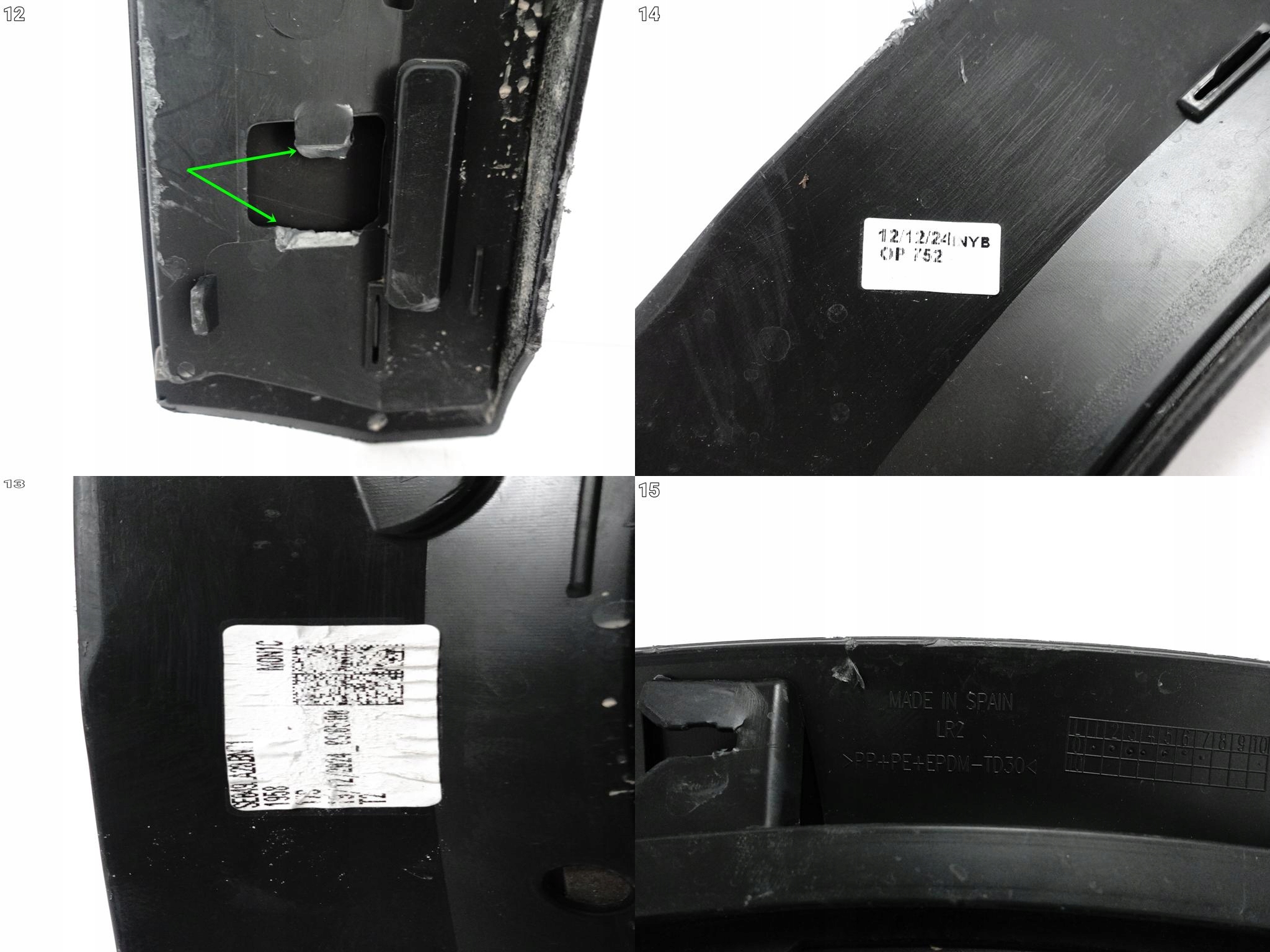 CUPRA FORMENTOR 5FF 20- moulding cover cap for fender right front