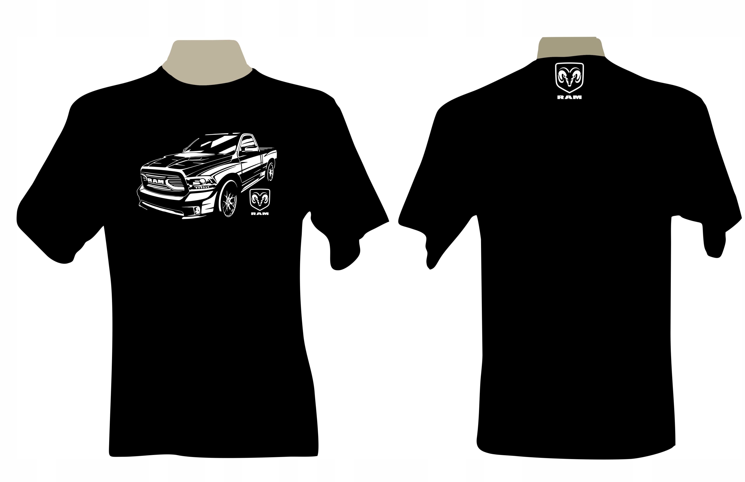 KOSZULKA T-shirt z nadrukiem Dodge RAM 14' Numer katalogowy producenta 543278
