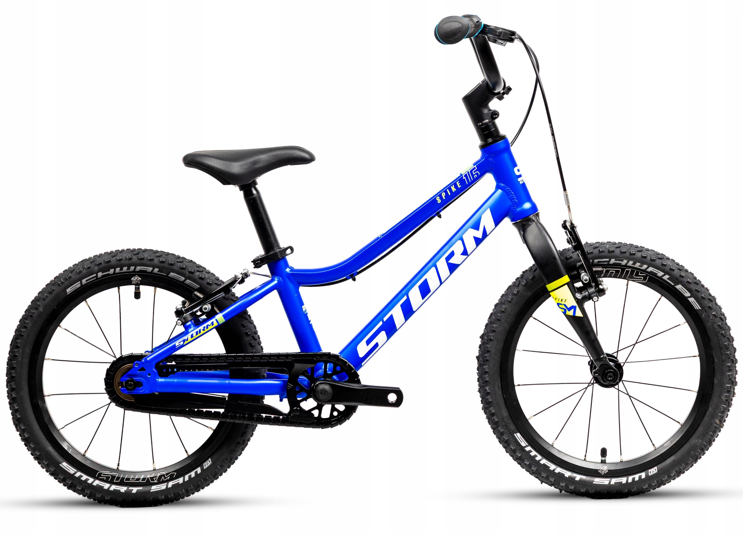 Rower Storm Spike Light 16 niebieski