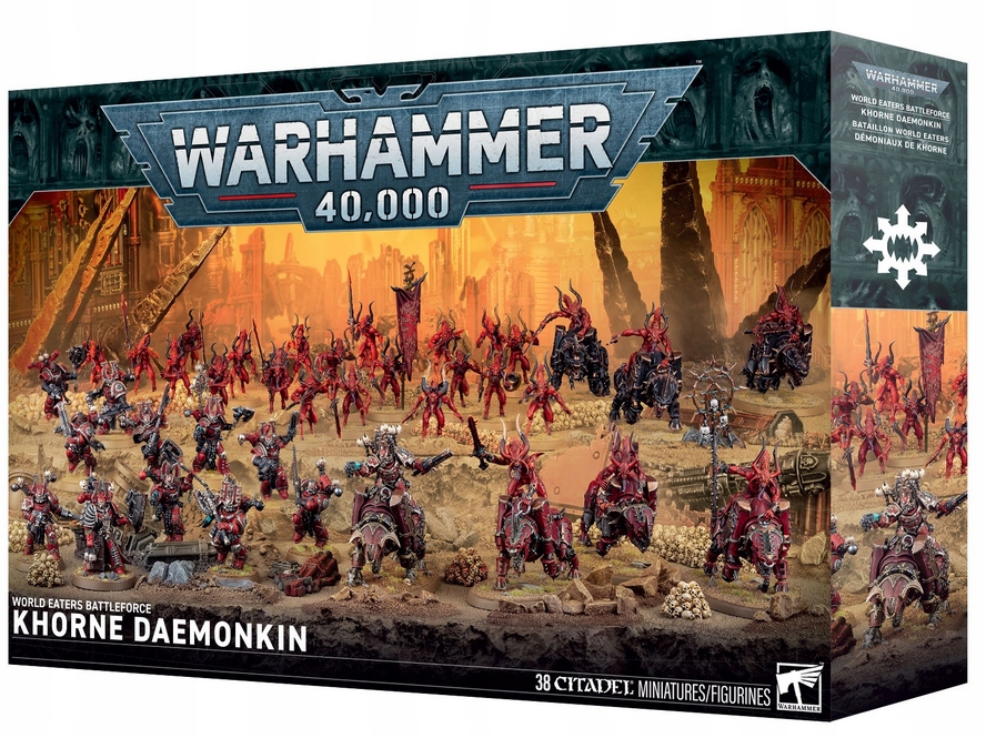 Warhammer 40k World Eaters Battleforce: Khorne Daemonkin