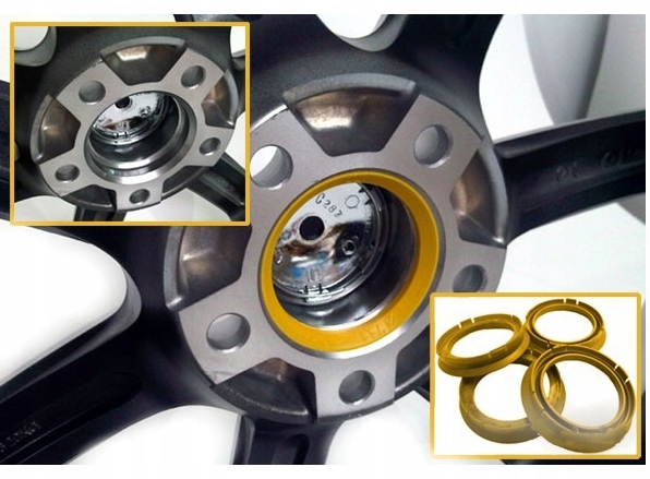 4 pierścienie centrujące do felg 67,0-60,1 Kod producenta PIE67-60