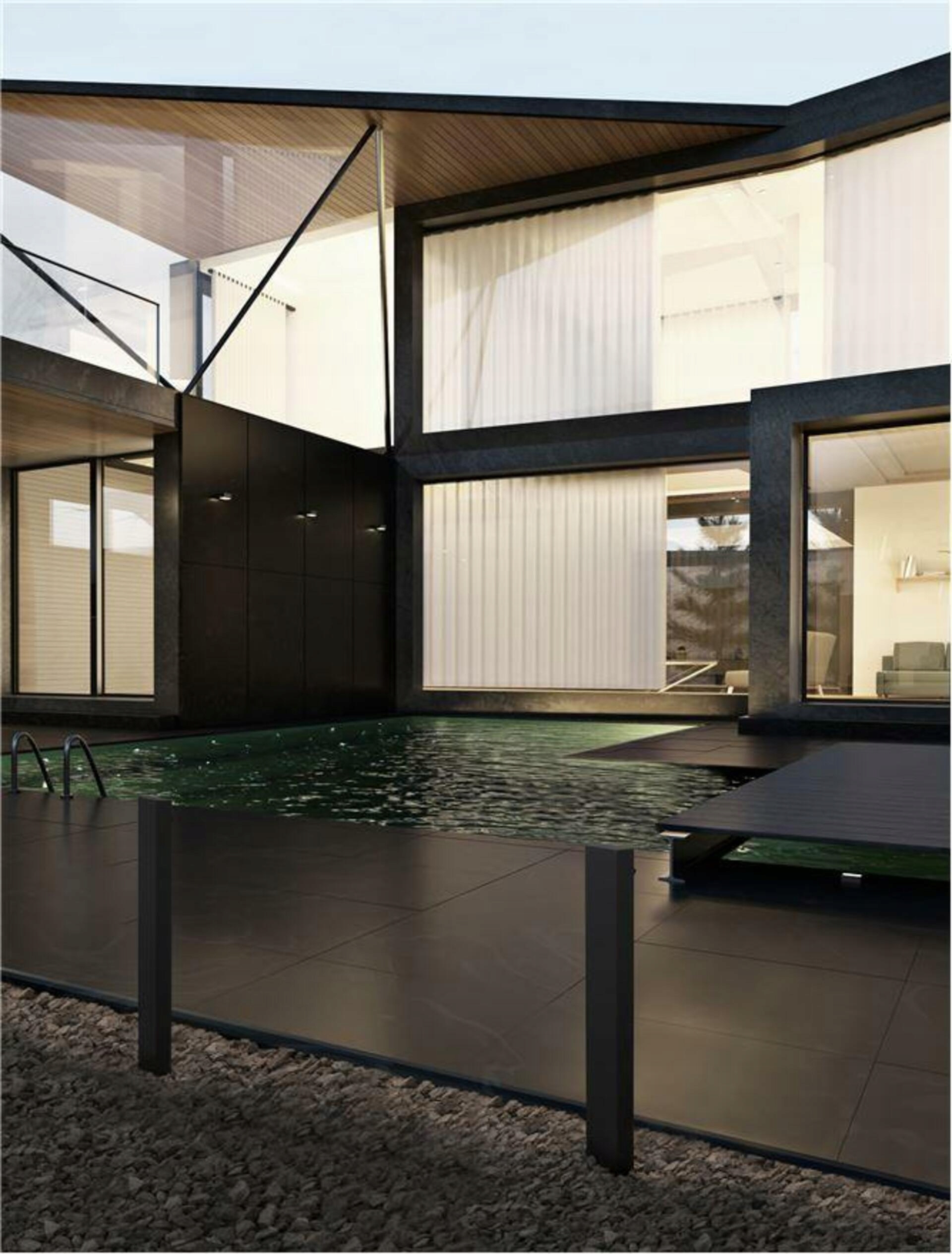 Nova Luce venkovní sloupkové svítidlo Zelda černý hliník a akrylový difuzor