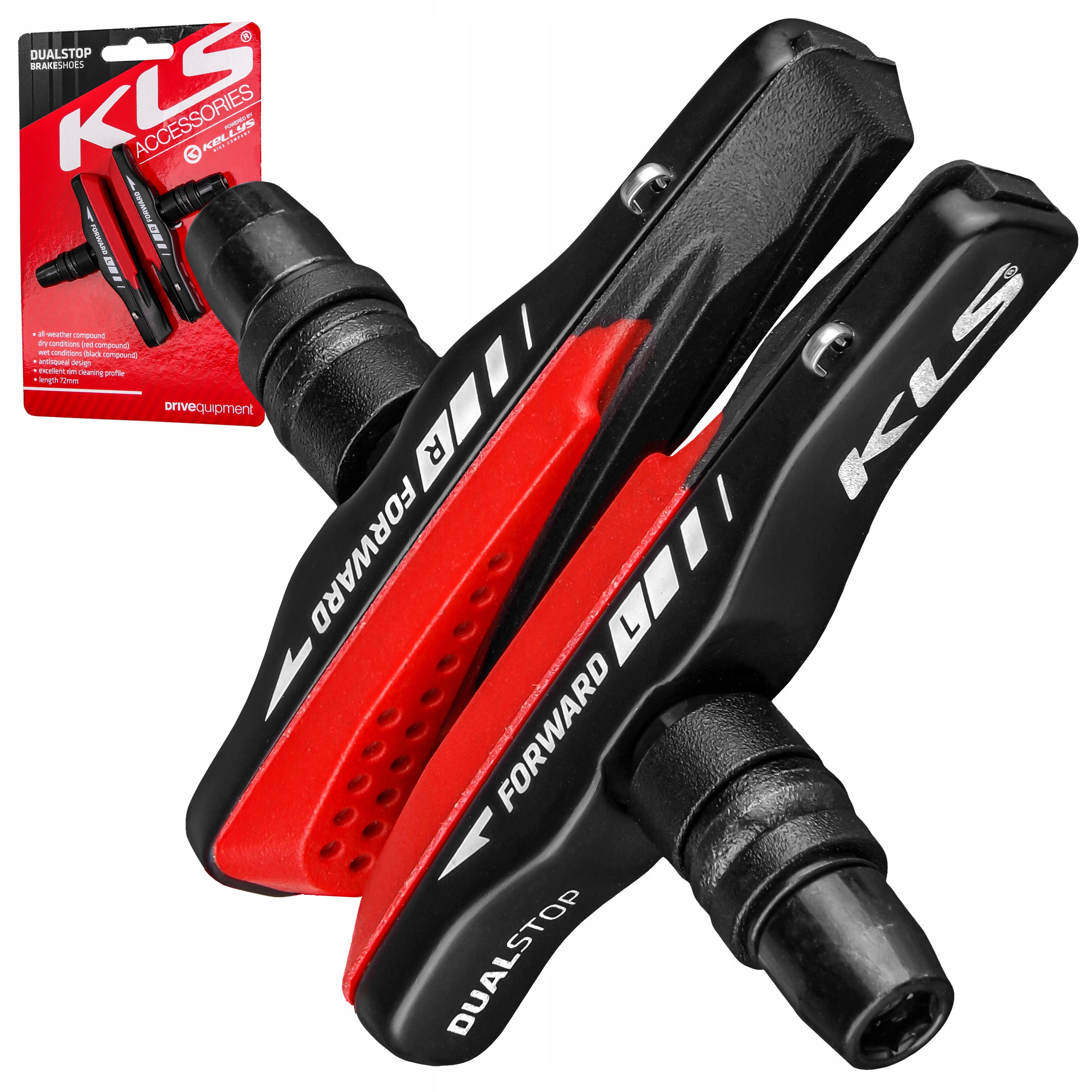 

Klocki Hamulcowe Kellys Dualstop V-01 V-brake