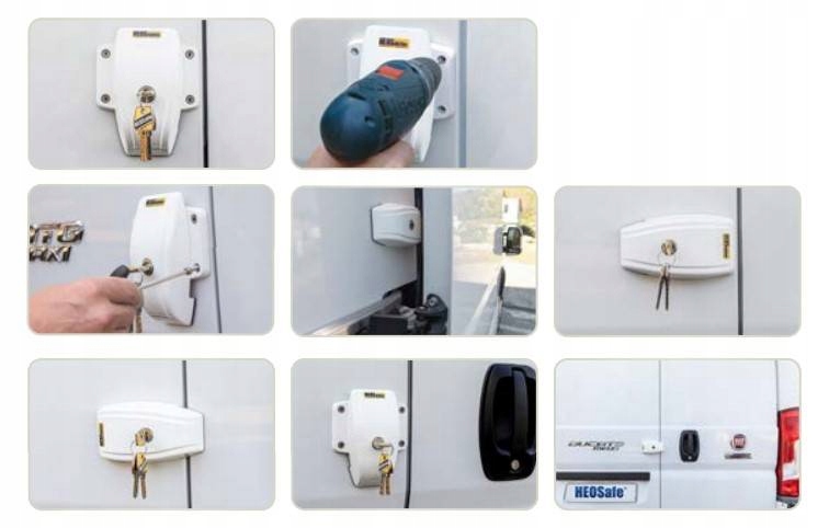 BLOKADA ZABEZPIECZENIE SPRINTER ZESTAW HEOSAFE Numer katalogowy części 9943838