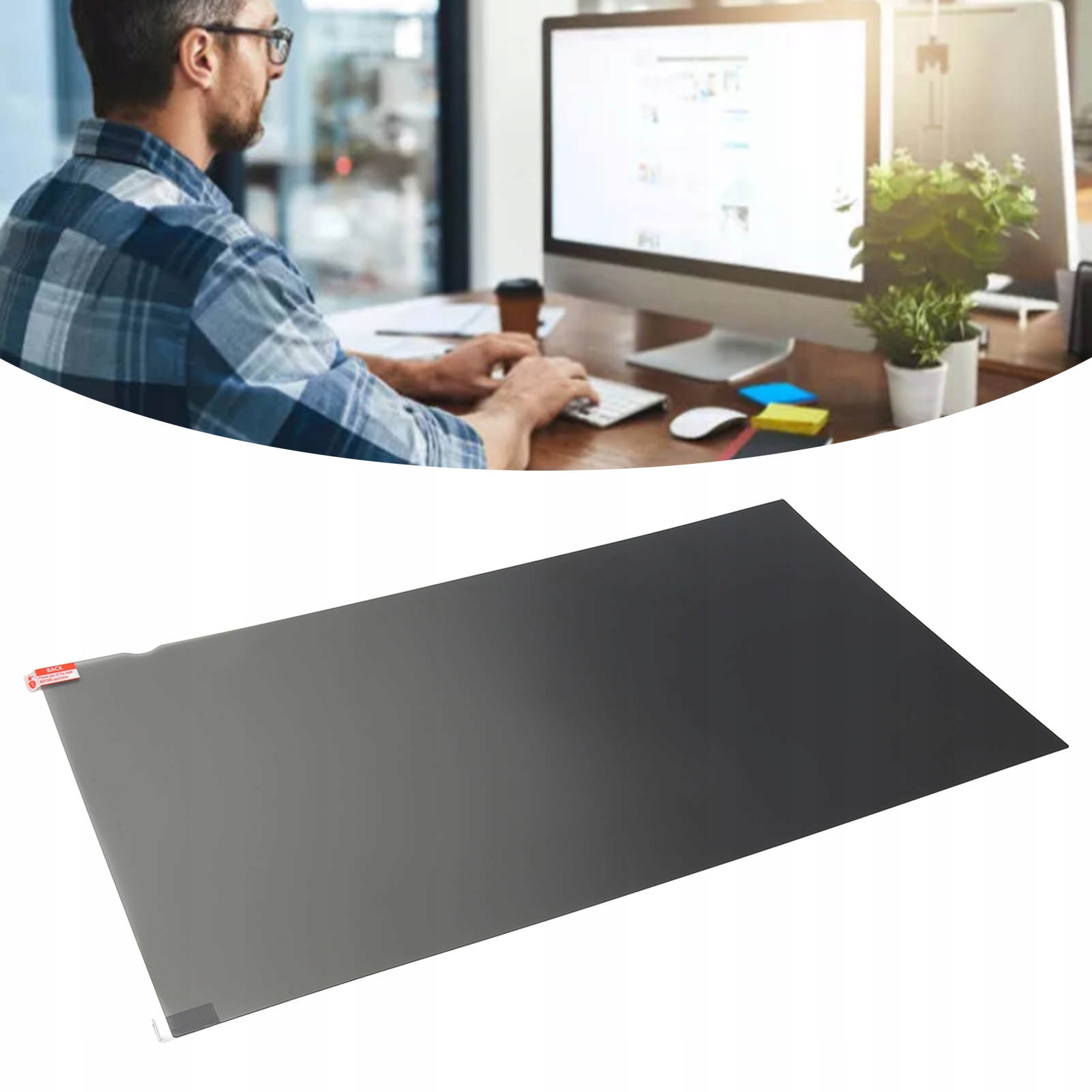 FILTR PRYWATNOŚCI PRYWATYZUJĄCY NA MONITOR LAPTOPA 24 CALA 16:9 Stan opakowania oryginalne