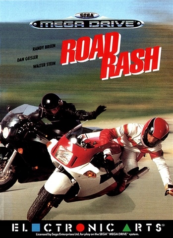 Road Rash - SEGA MEGA DRIVE SMD PAL SAM CARTRIDGE