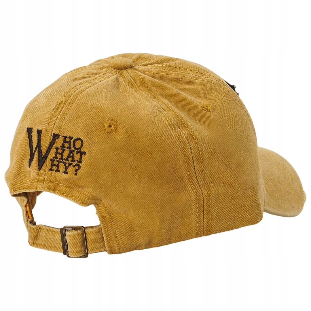 CZAPKA Z DASZKIEM W MĘSKA DŻOKEJKA ŻÓŁTA Marka inna