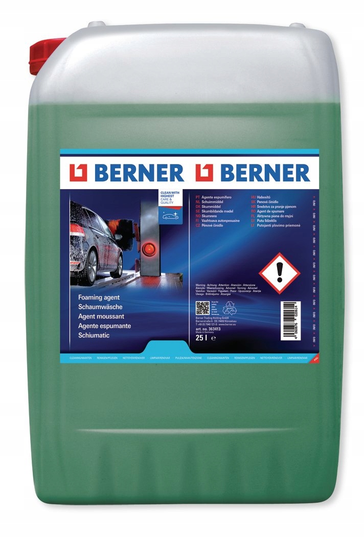 АКТИВНА ПІНА ДЛЯ МИЙКИ 25Л BERNER