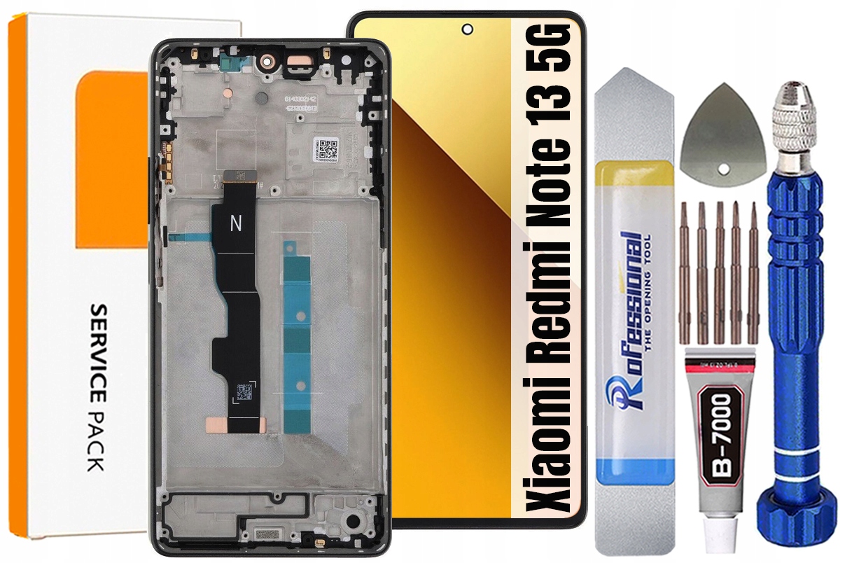 Displej Pro Xiaomi Redmi Note 13 5G Originální LCD Displej Rámeček