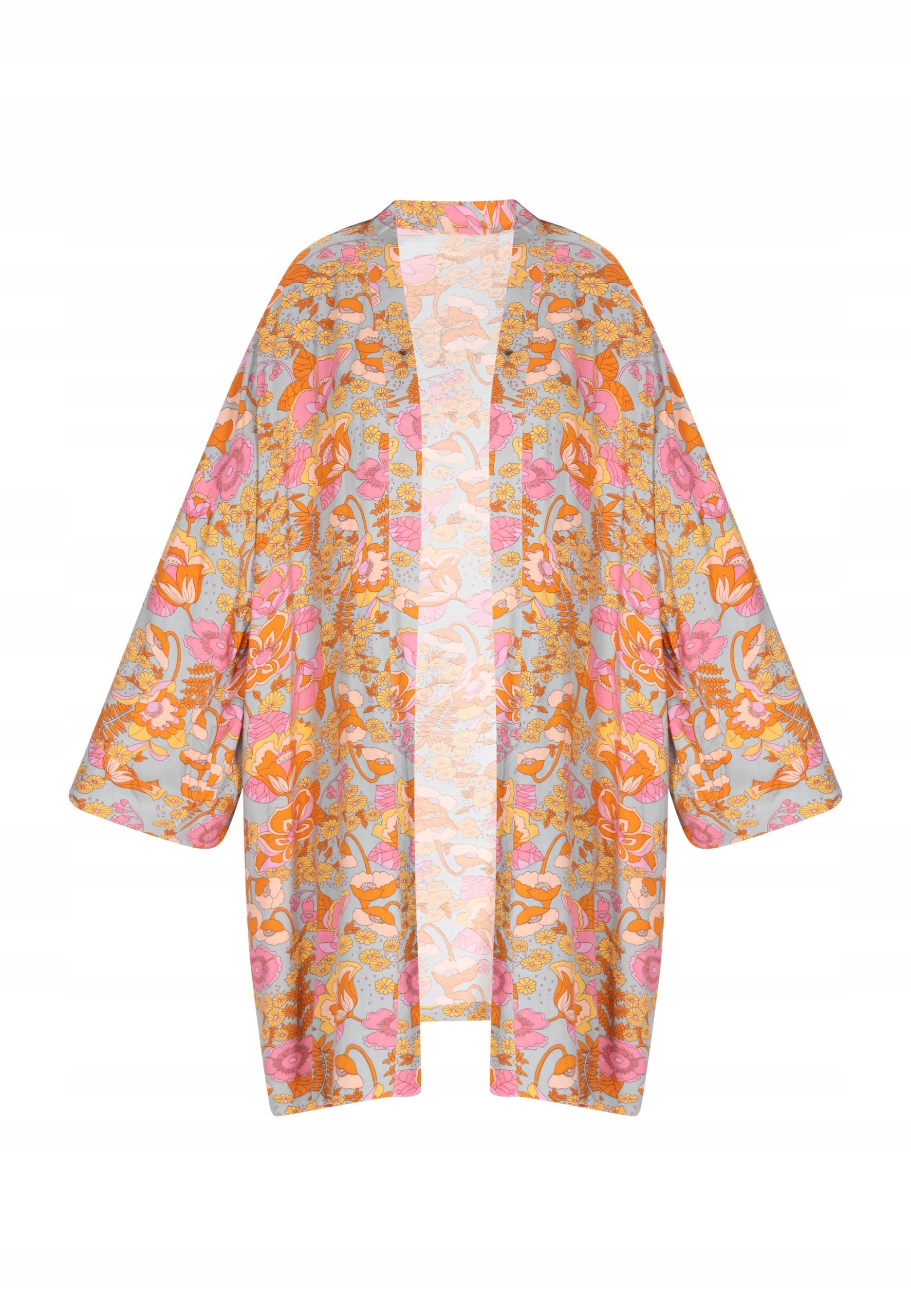 Dámské kimono basuto vícebarevné, velikost XL