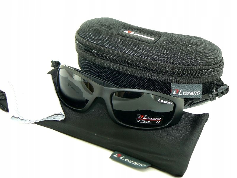 Lozano Sluneční Brýle Na Kolo Polarizace Černé Pro Cyklisty Uv