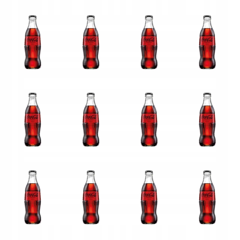 Coca Cola Zero 330 ml nevratná láhev X12
