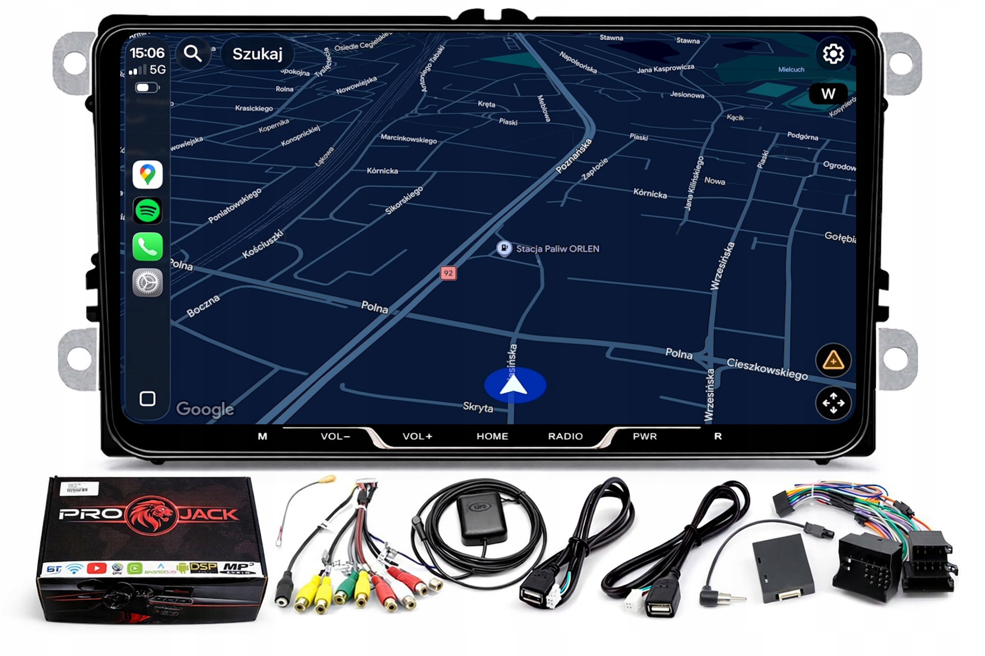 Rádio Navigácia Gps Android Vw Multivan 2015-2019 Wifi Carplay 4/64GB