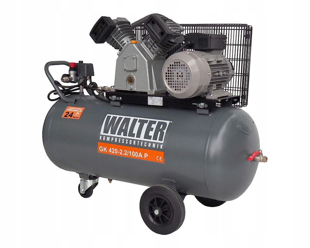 WALTER GK 420-2,2 100 L KOMPRESOR SPRĘŻARKA 230V
