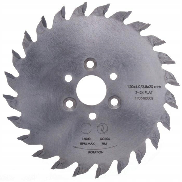 Ita Tools řezací drážkovací míč 120x20x24Z Scm
