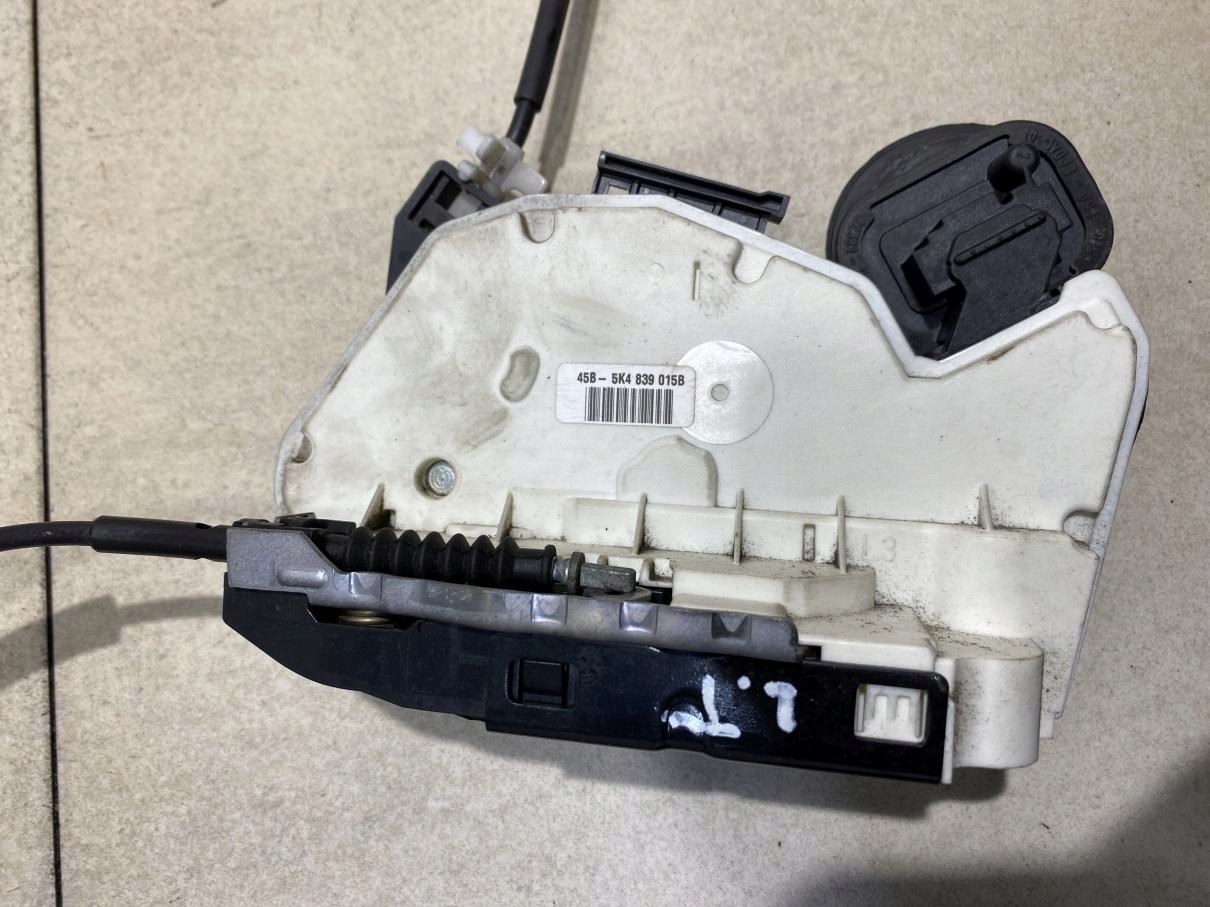 lock door left rear part VW GOLF VI 7 PIN 5K4839015D