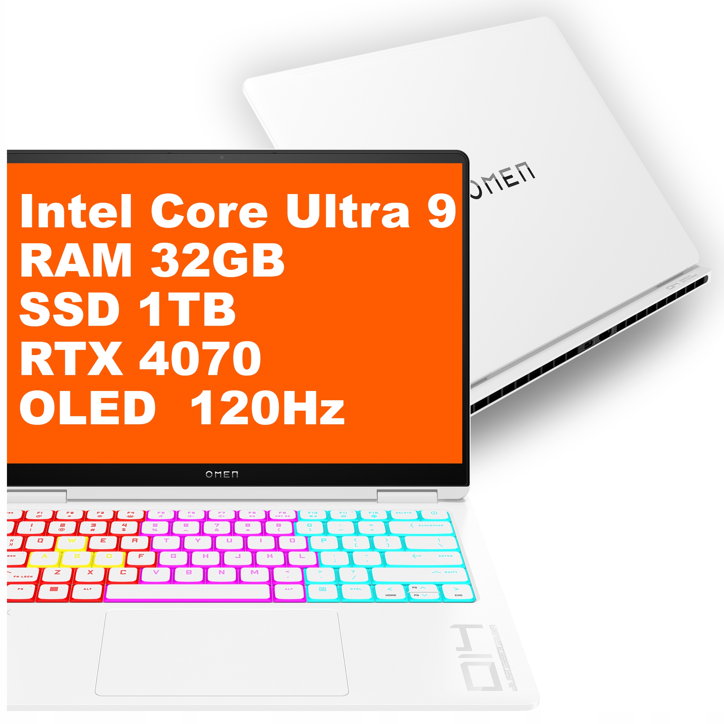 Herní Notebook Omen Transcend Hp 14 Ultra 9 32GB 1TB RTX4070 Oled 120Hz