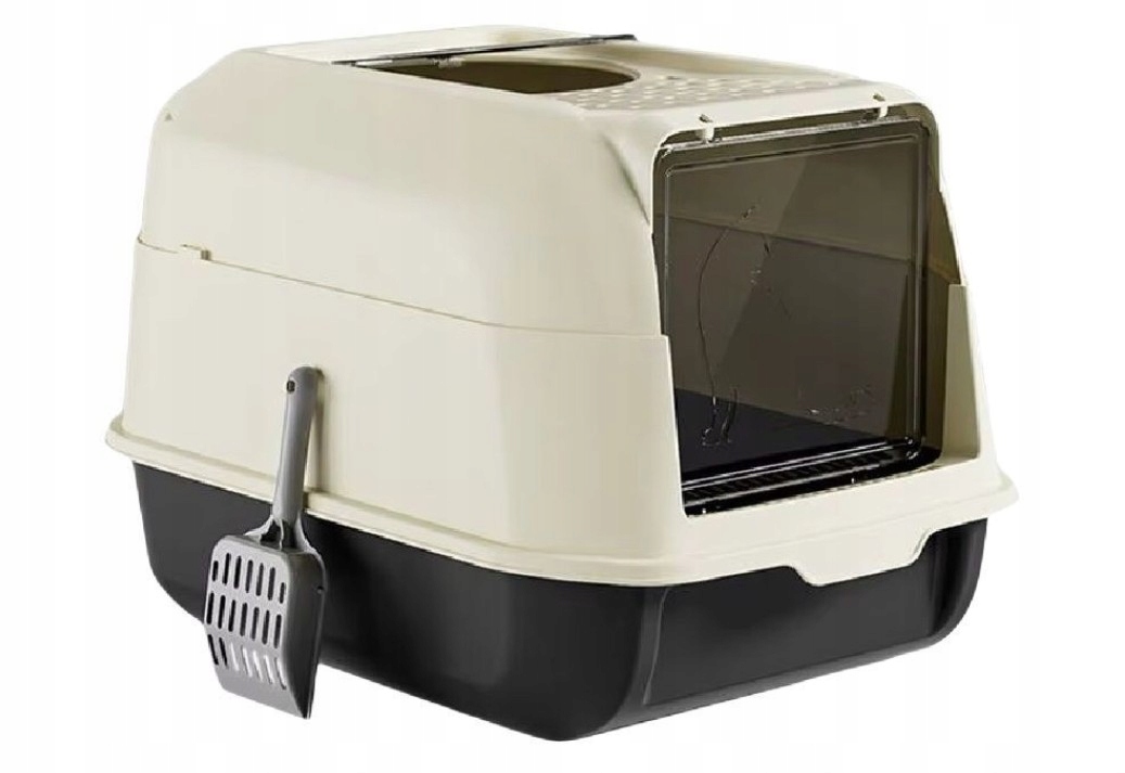 Levně toaleta pro kočky uzavřená Velká 51 cm x 36 cm x 35 cm