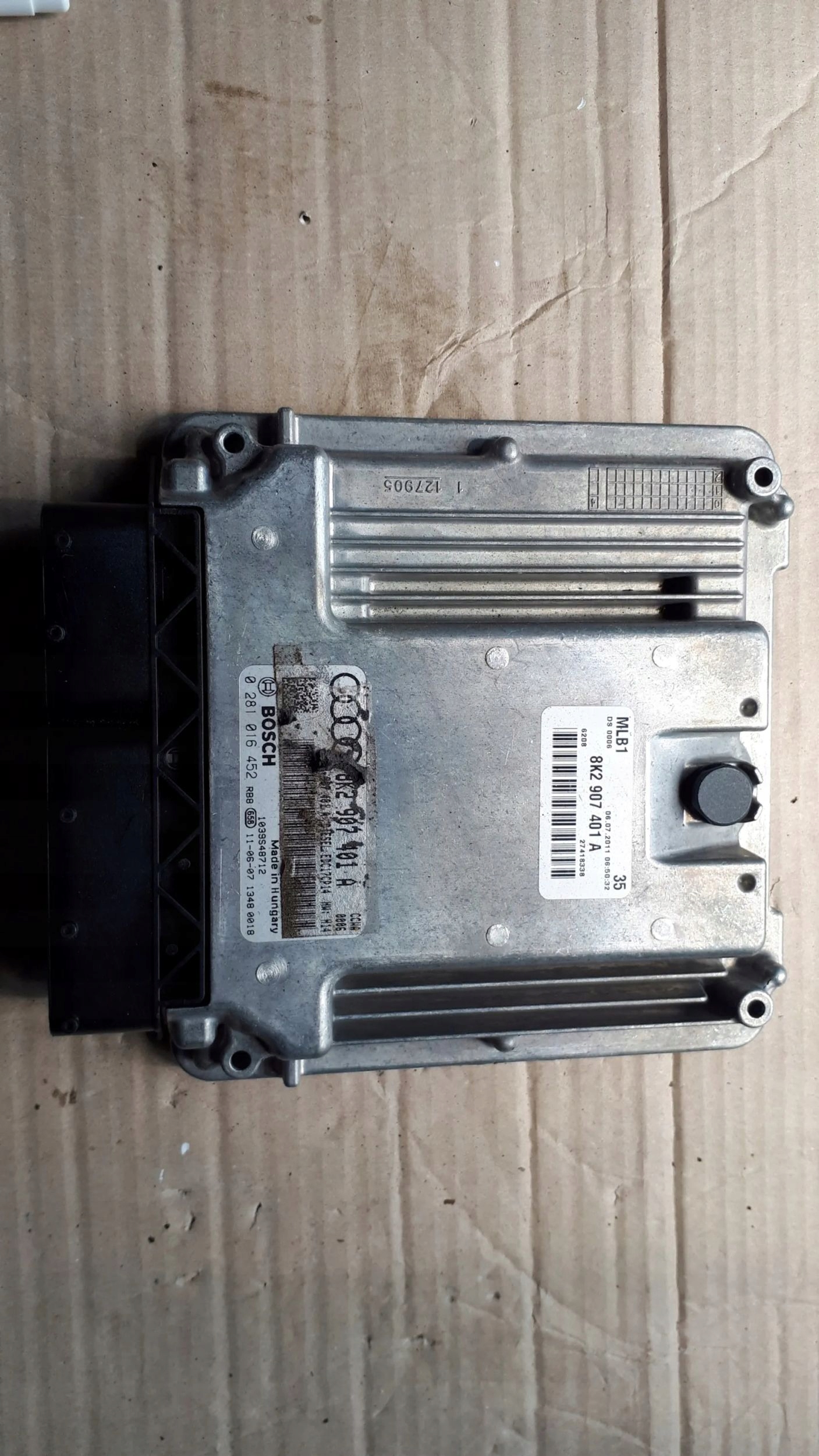 A4 B8 computer Motore 8K2907401A 3.0 TDI CCW