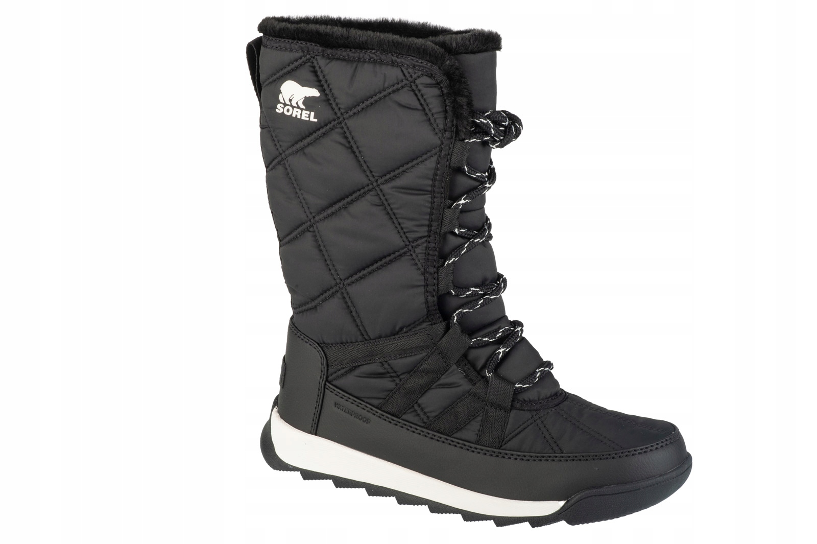 Sorel Whitney II Plus Tall Lace Wp [36] Dámské sněhule, černé
